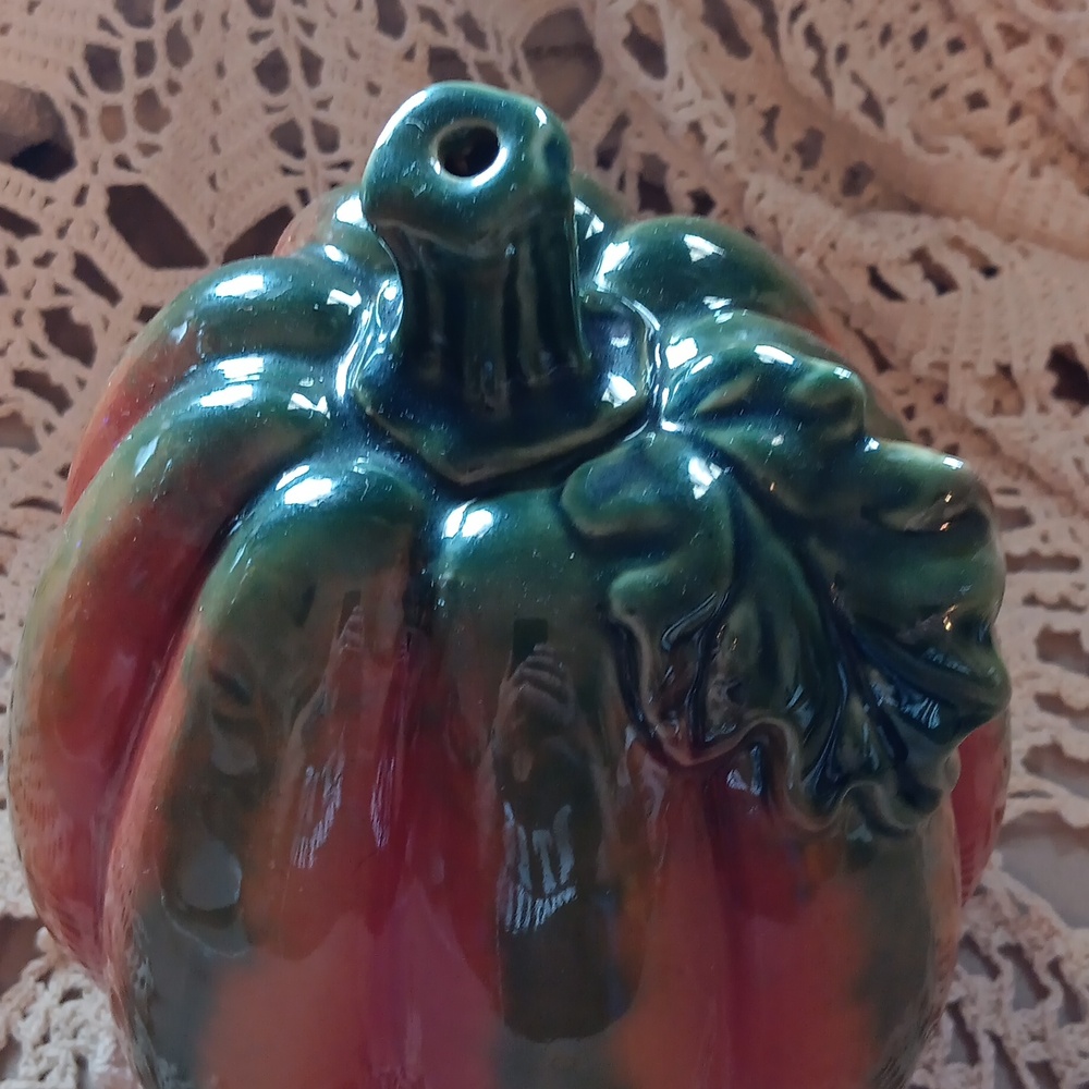 Fall pumpkin ceramic - Picture 2 of 4